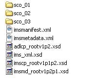 SCORM1.2 package standards