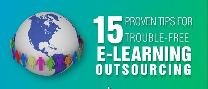 15 Proven Tips For Trouble-Free E-Learning Outsourcing [Infographic]