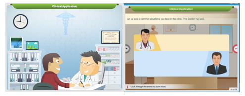 Real life eLearning scenario example