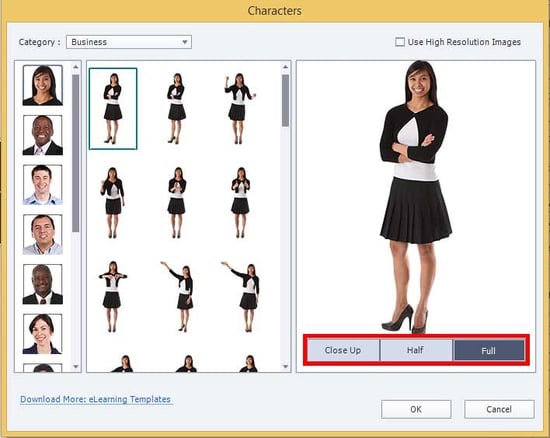 SVG (Scalable Vector Graphics) characters