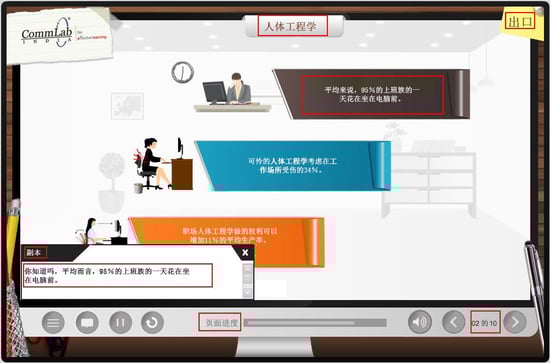 adjust the text and re-design the size of slides
