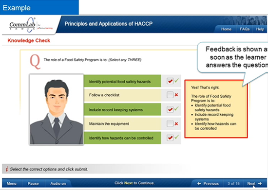 Feedback Must Be Immediate