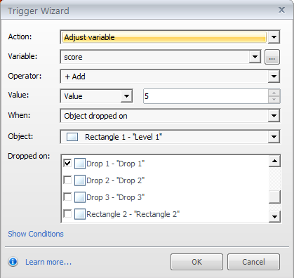 Step 3 - Trigger 1