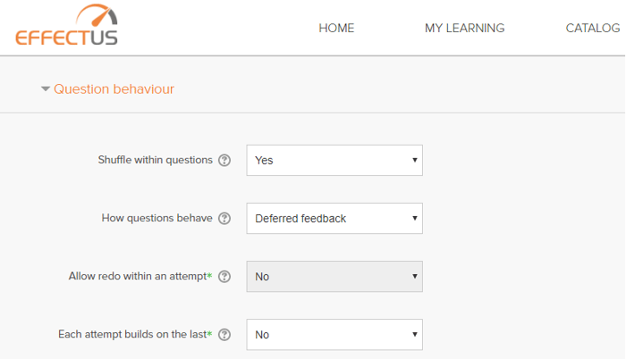 Question Behavior
