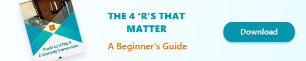 Flash to HTML5 eLearning Conversion