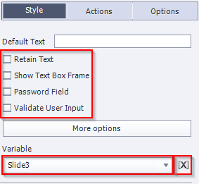 Click on Style Option
