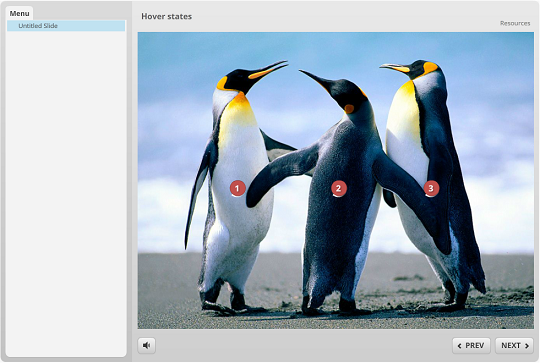 Add normal slide and insert markers Step-1