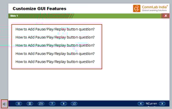 Add some text animations and audio to the base layer