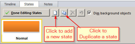 Add or duplicate state