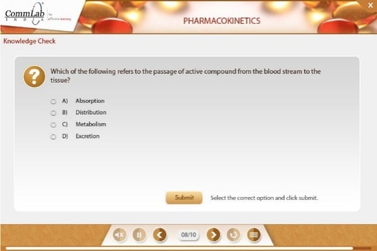 Assessments screen