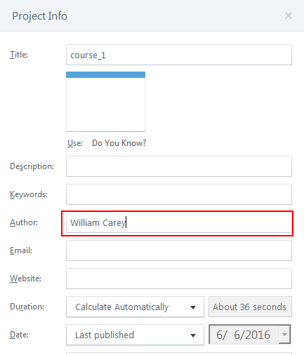 Check the additional settings