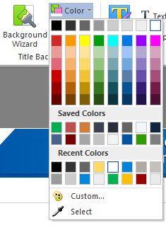 Color drop-down 