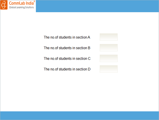 Create a new slide and insert a numeric entry field