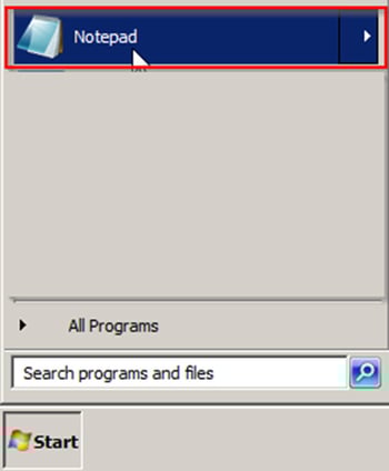 Create a notepad
