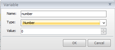Create a number type variable Step-1