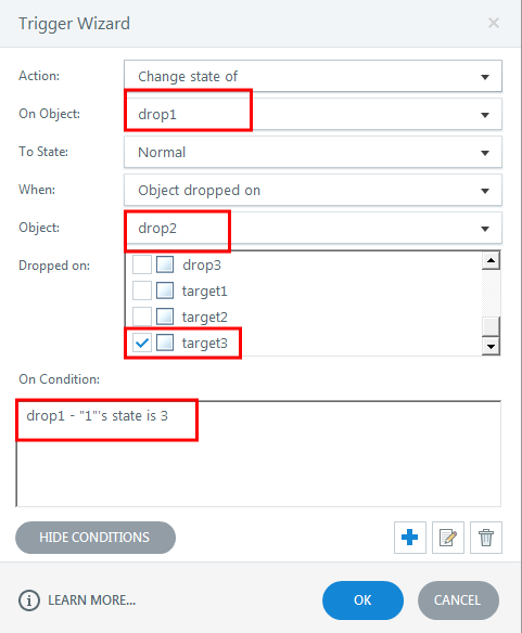 Creating-trigger 7 using conditions