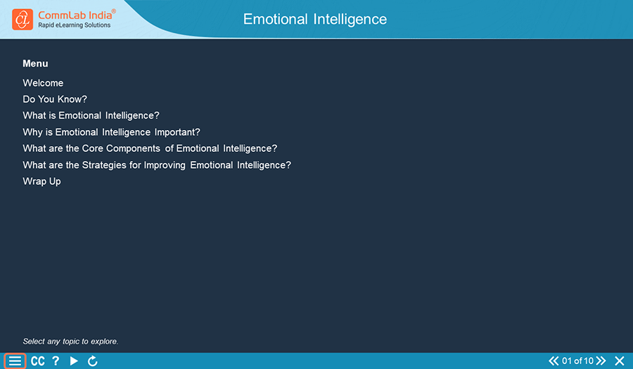 Menus Elearning Adobe Captivate: How to Customize eLearning Courses