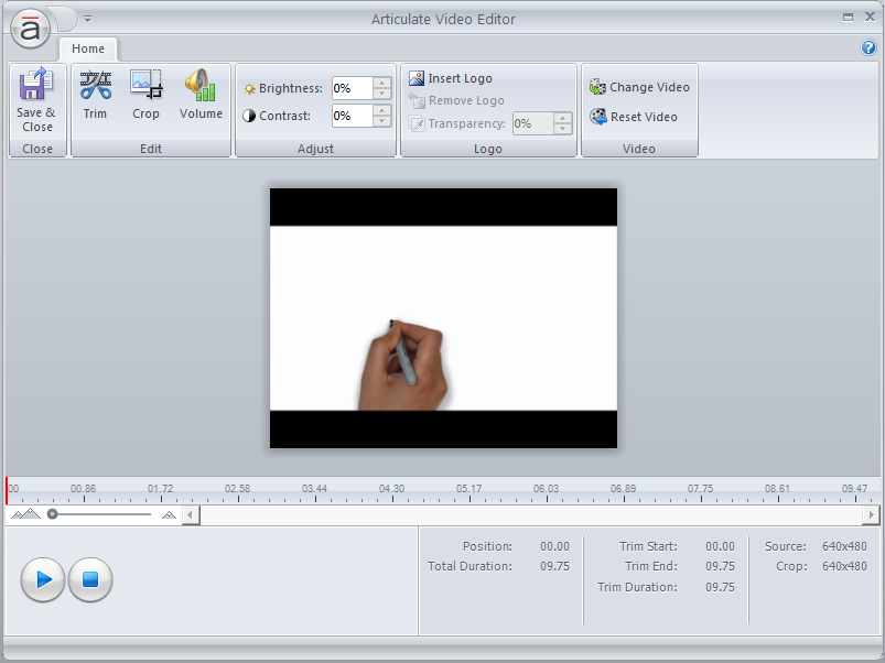 Edit video