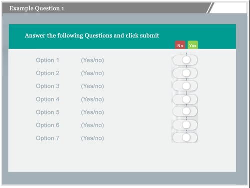 Example question