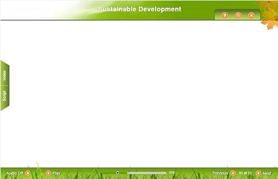 E-learning GUI: Examples to Make it Learner-friendly