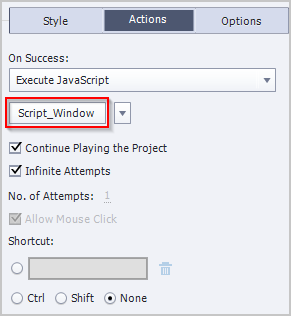Go to execute javascript