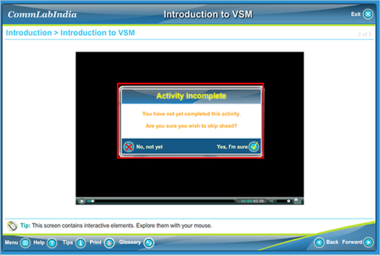 How relevant is the training material?