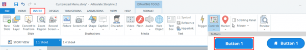 Insert the button from the insert tab and name it as print