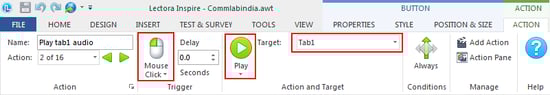 On Mouse Click- Play tab1