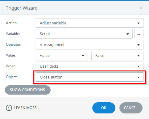 Open the script layer