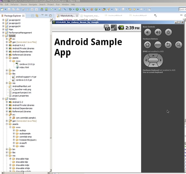 Output On Simulator Screen