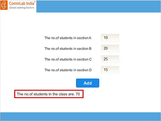 Publish or preview the course and see the output
