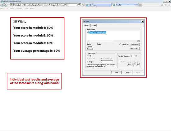 Result output screens-6