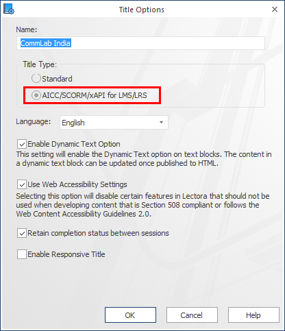 How to Publish SCORM Content in Lectora Inspire 16