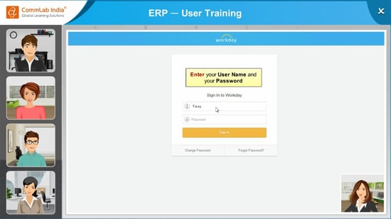 Software Training Simulations