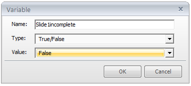 Step 5 - Create 2 variables