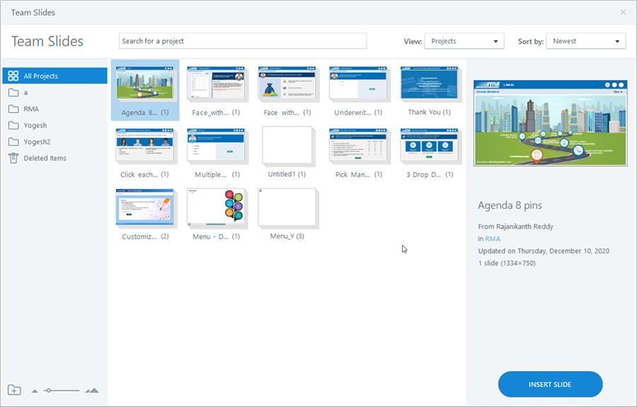 Team Slides in Storyline 360