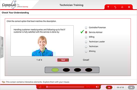 Use Avatars to assess learners’ knowledge-2
