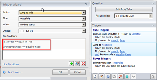 Adding triggers