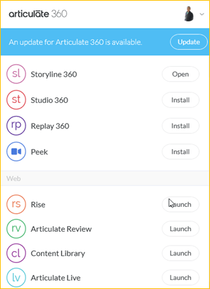 Articulate 360 Apps 