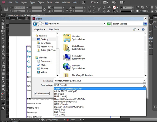 How to Secure a PDF in InDesign?