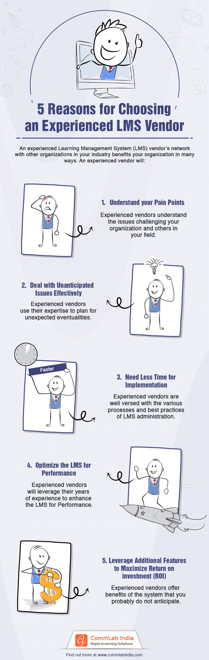 5 Reasons for Choosing an Experienced LMS Vendor [Infographic]
