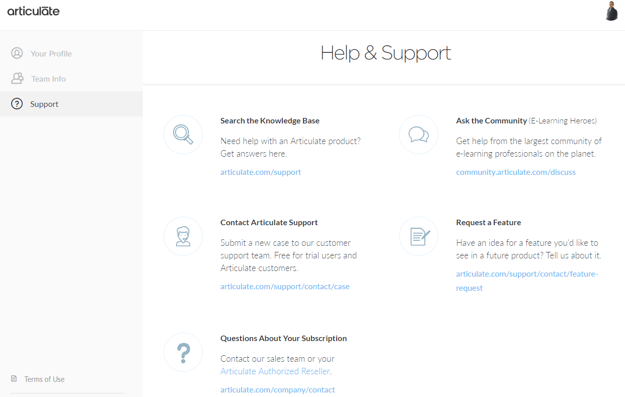 Customer Support 