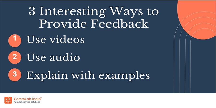 3 Interesting Ways to Provide Feedback