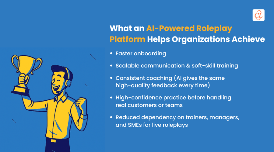 What an AI-Powered Roleplay Platform Helps Organizations Achieve