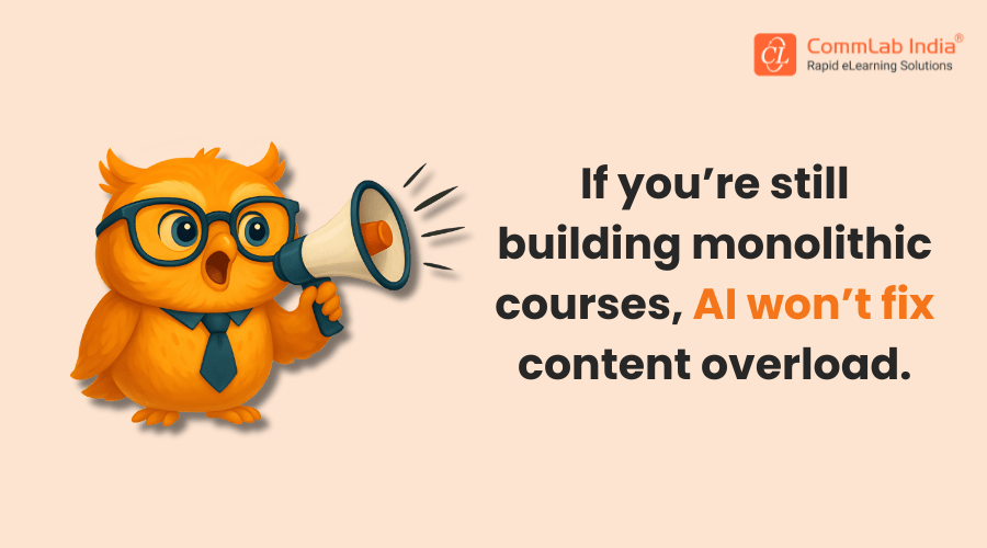 Avoiding Content Overload in Technical Training Why AI Needs More Than Monolithic Courses