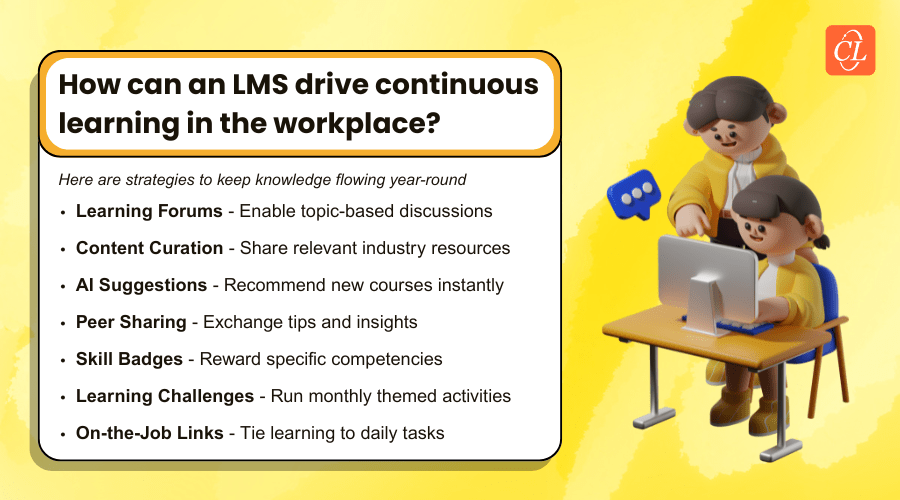 How Can an LMS Drive Continuous Learning in the Workplace?