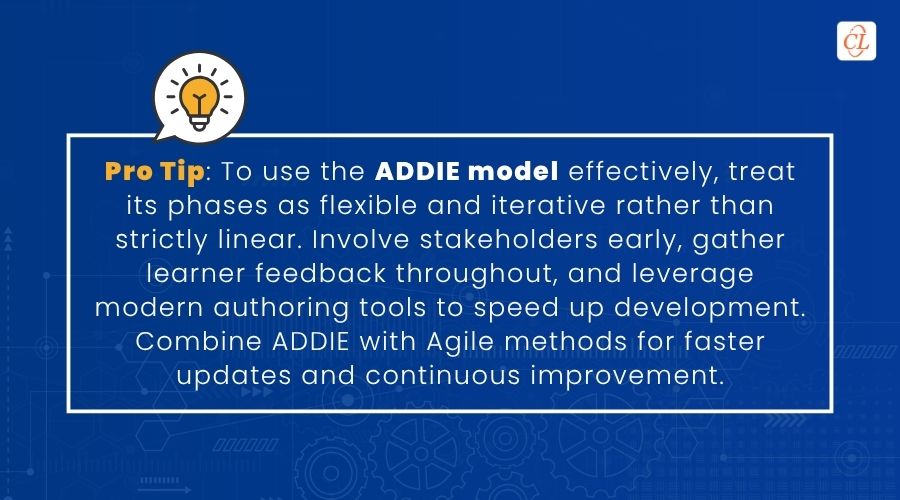 How to Make ADDIE Work in the Real World