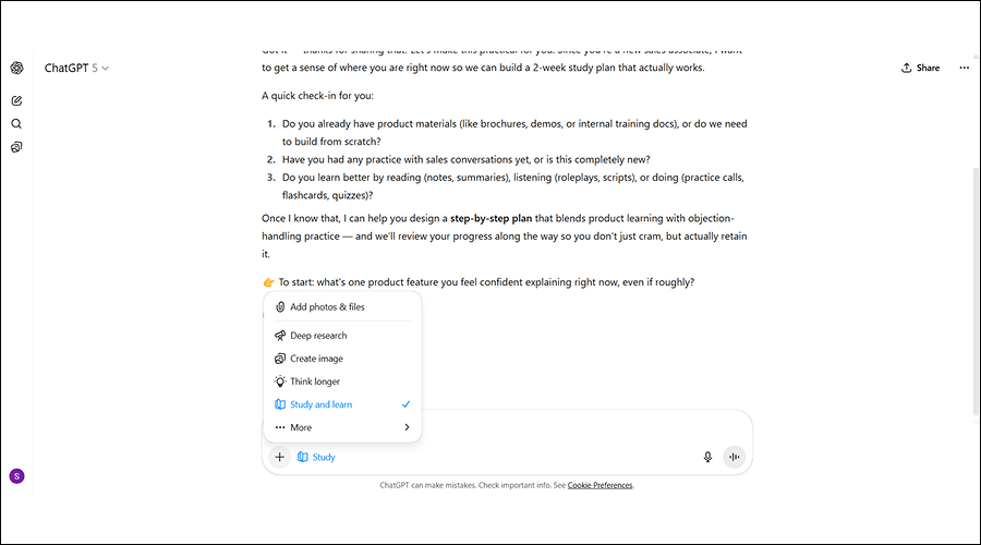 How to Upload Training Materials in ChatGPT