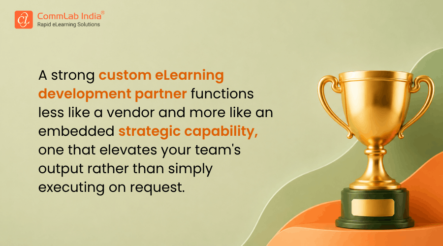 Is Your eLearning Partner a True Strategic Capability or Just a Vendor? Is Your eLearning Partner a True Strategic Capability or Just a Vendor?
