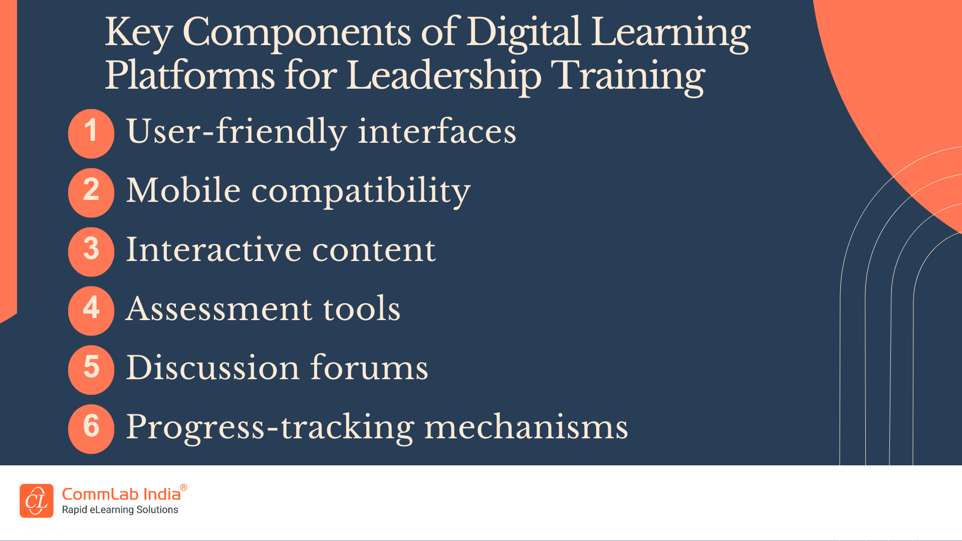 Key Components of Digital Learning Platforms for Leadership Training